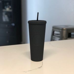 STARBUCKS BLACK STUDDED TUMBLER